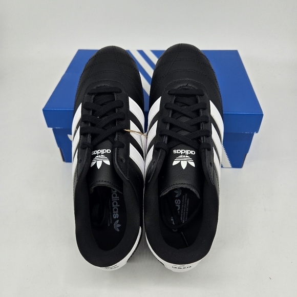 New Adidas Taekwondo Lace Big Kids 'Black White Gum' Shoes Size 5 - Picture 5 of 8